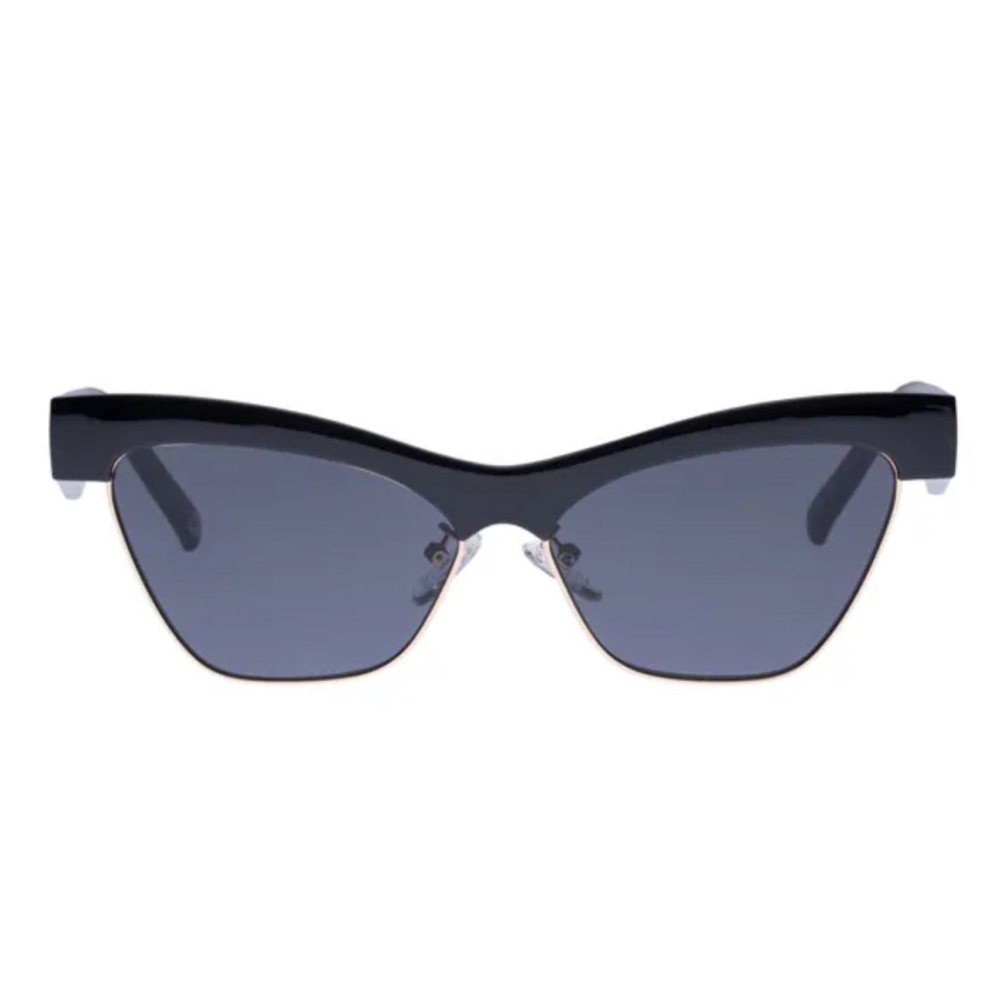 Le Specs Mountain High Black Sunglasses